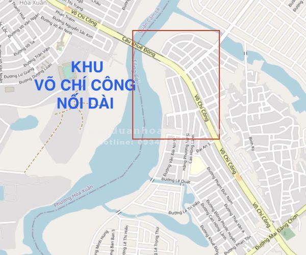 Bán lô 52 B2-25 võ chí công nối dài