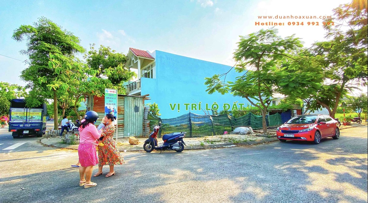 Bán lô 2 mặt tiền đường Hoàng Đình Ái Hoà Xuân Cẩm lệ