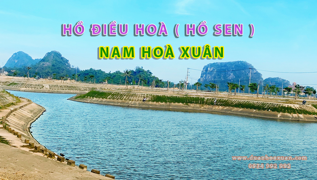Hồ điều hòa Đầm Sen - Nam Hòa Xuân