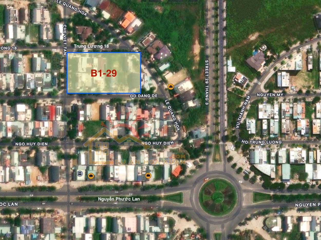 BÁN ĐẤT ĐƯỜNG TRUNG LƯƠNG 18 ĐẢO 1