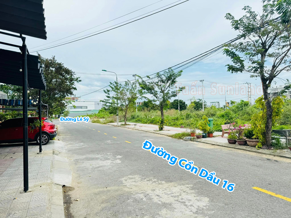 BÁN CẶP ĐẤT ĐƯỜNG CỒN DẦU 16 SÁT LÊ SỸ