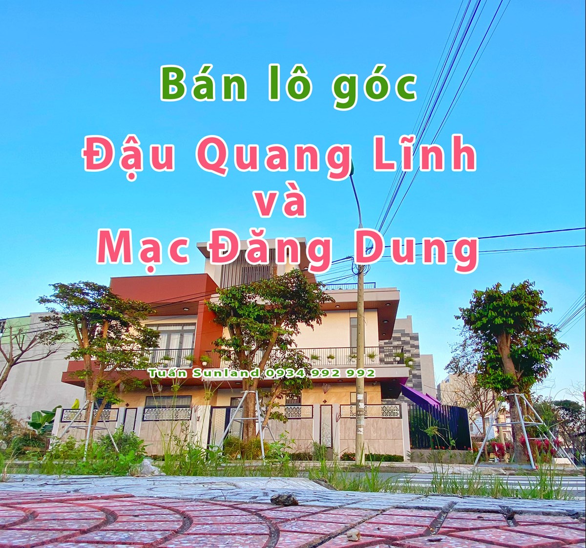 Bán lô góc hoà xuân Đậu Quang Lĩnh và mạc Đăng Dung