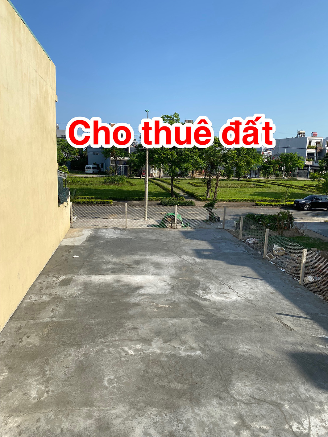 Cho thuê 2 lô liền đối diện công viên đường Thanh Lương 20 