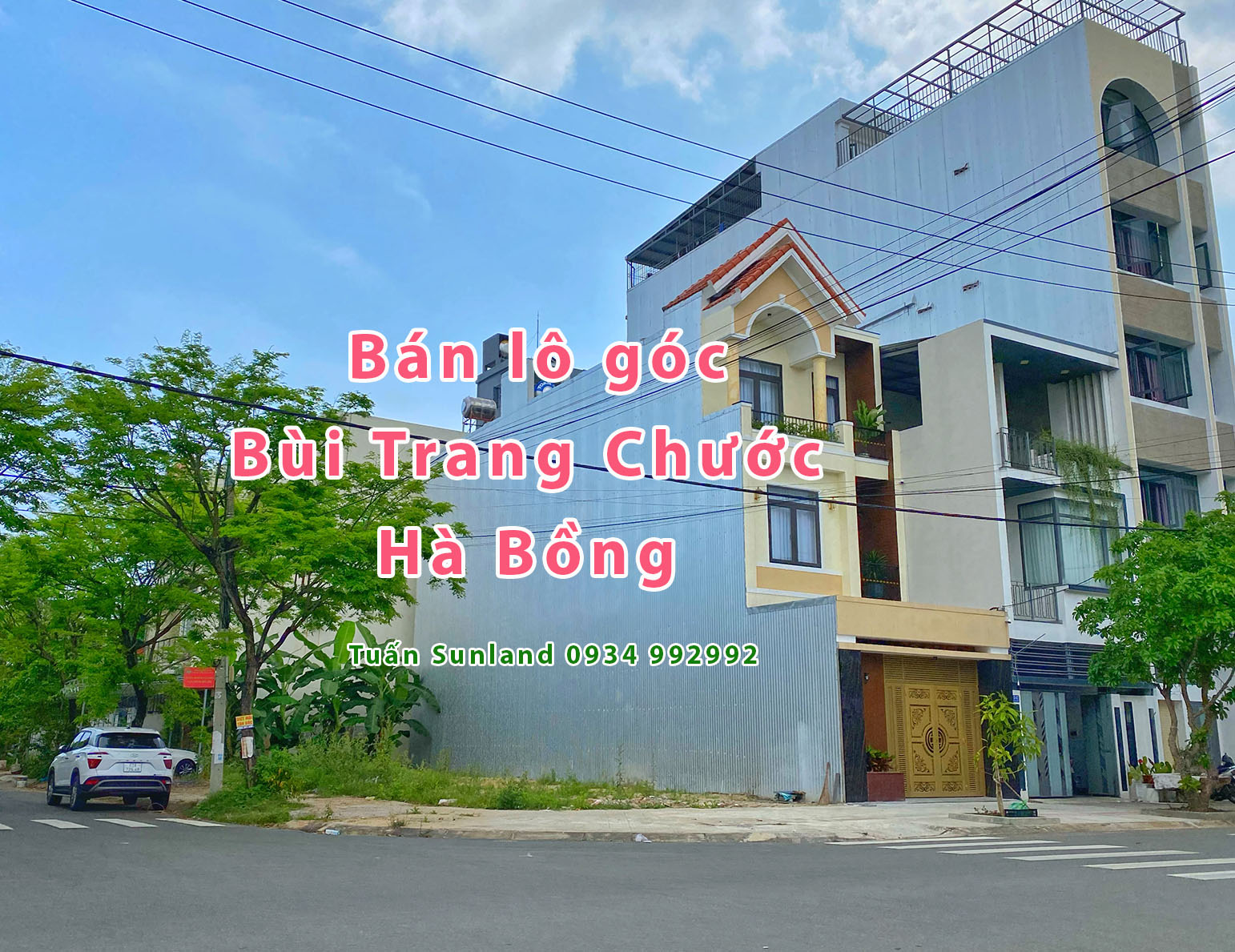 Bán lô góc Bùi Trang Chước và Hà Bồng 172 m2