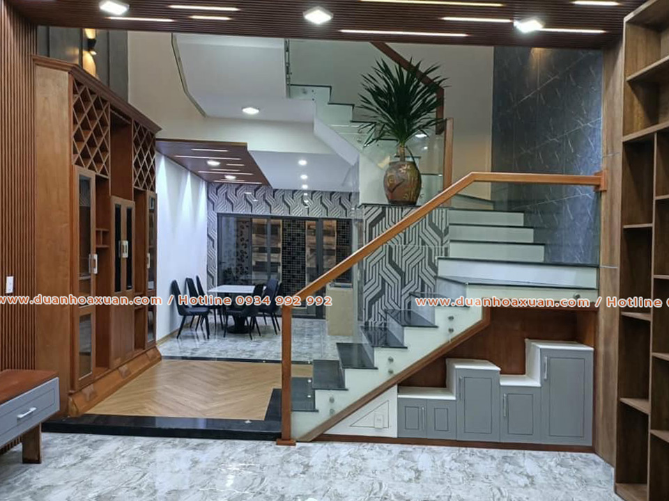 Nhà Huỳnh Ngọc Đủ Hoà Xuân hướng đông bắc 