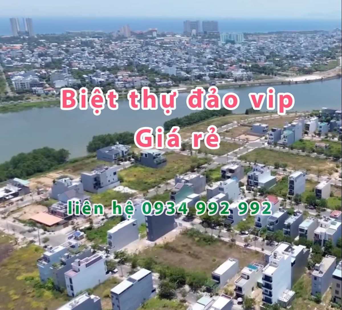 Bán lô biệt thự đường Trung lương 8 đảo vip