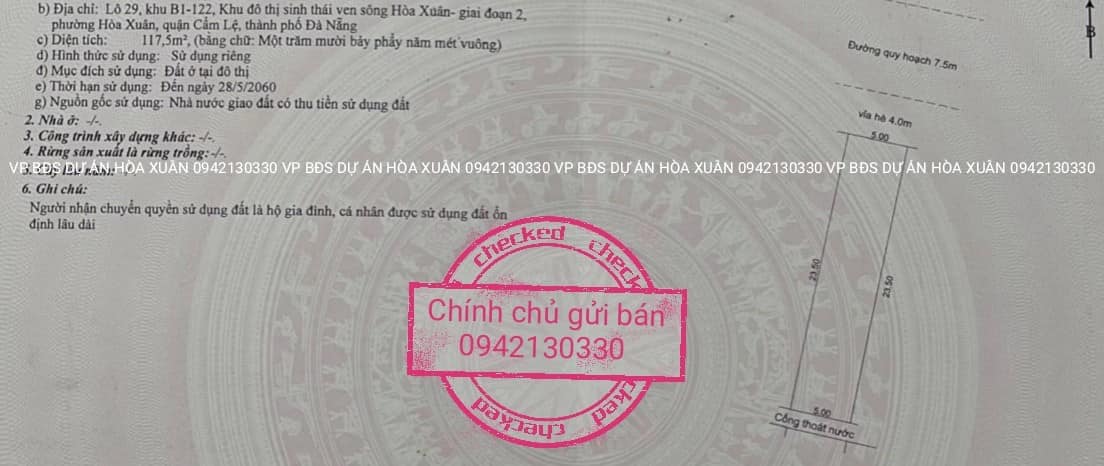 BÁN ĐẤT ĐƯỜNG THANH LƯƠNG 27 - HOÀ XUÂN