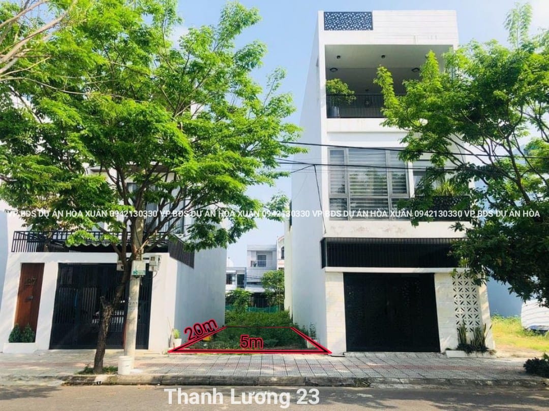 BÁN ĐẤT THANH LƯƠNG 23 VIEW CÔNG VIÊN - ĐÔ THỊ HOÀ XUÂN