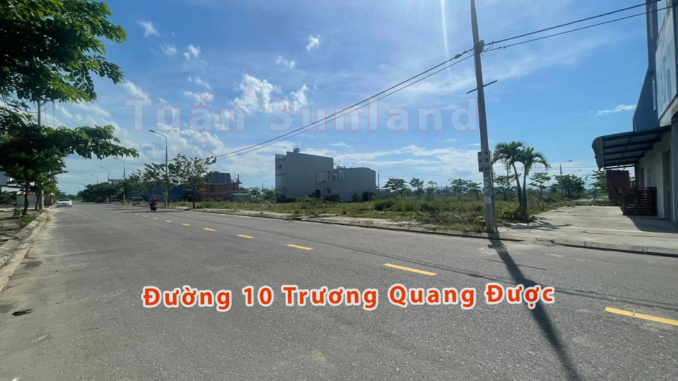 Bán lô đường 10 Trương quang được kẹp vệt cây xanh