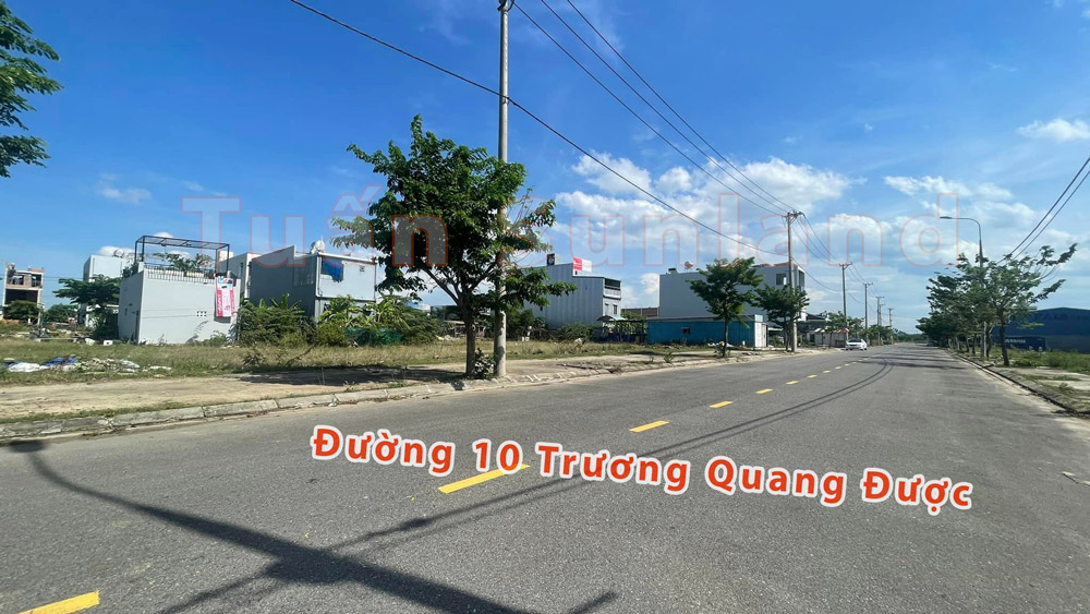 Bán lô đường 10 Trương quang được kẹp vệt cây xanh