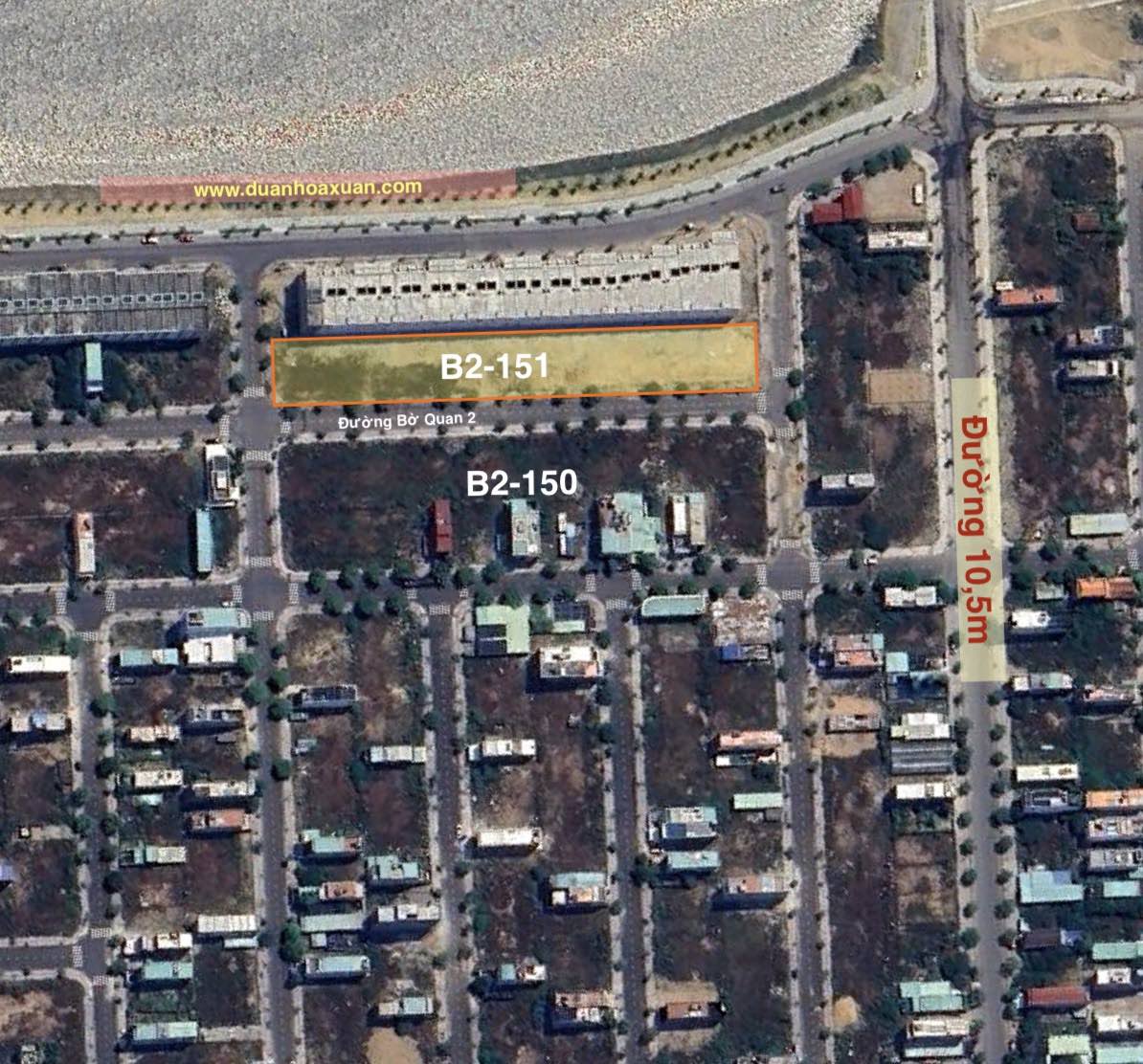 Bán đất đường Bờ Quan 2 nam hoà xuân