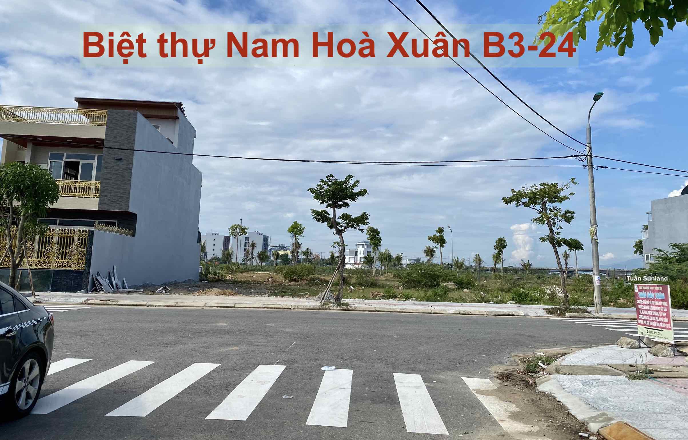 Bán đất biệt thự nam hoà xuân giá rẻ B3-24