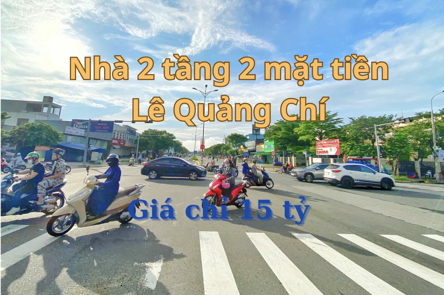 Bán nhà 2 mặt tiền Lê Quảng Chí vị trí kinh doanh đông đúc 