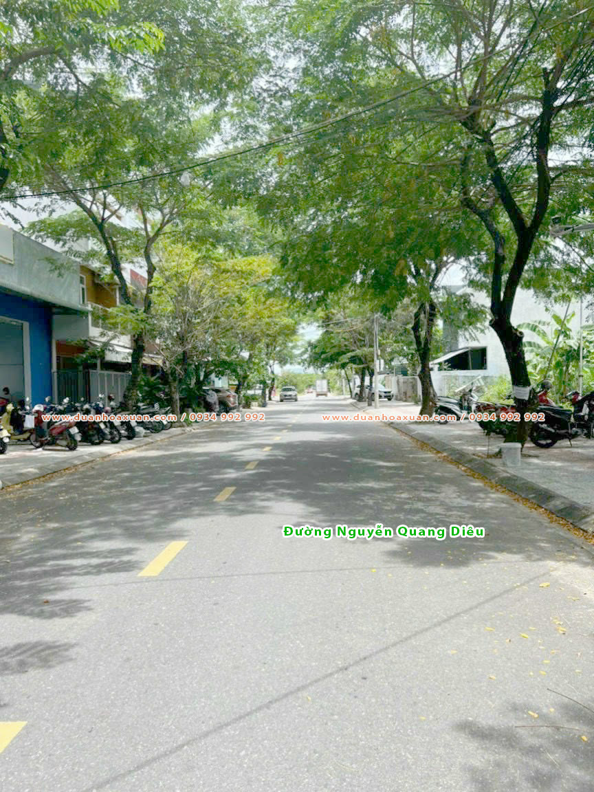 Bán lô đất đường Nguyễn Quang Diêu Hoà Xuân