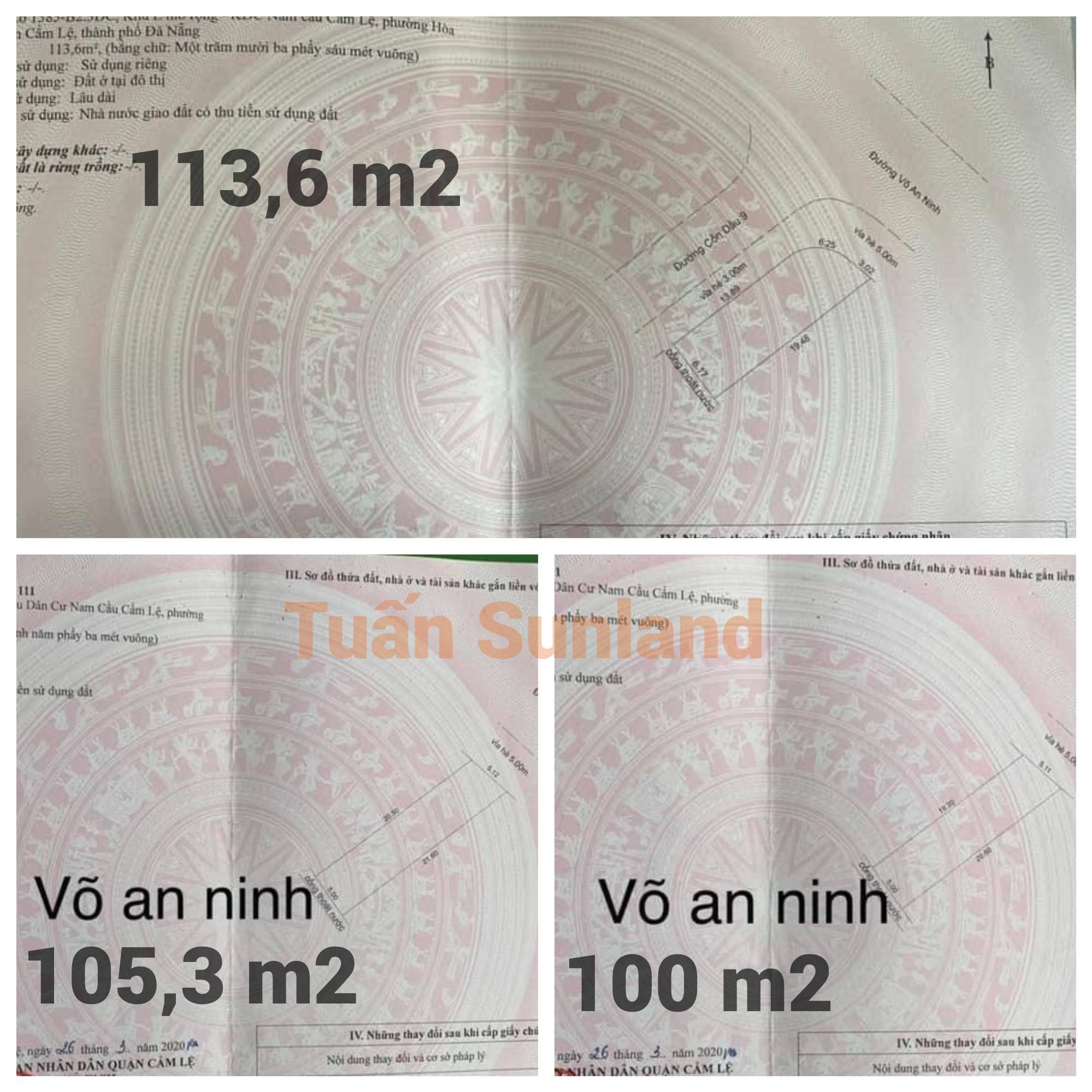 Bán 3 lô Võ An Ninh hàng siêu độc hiếm có 