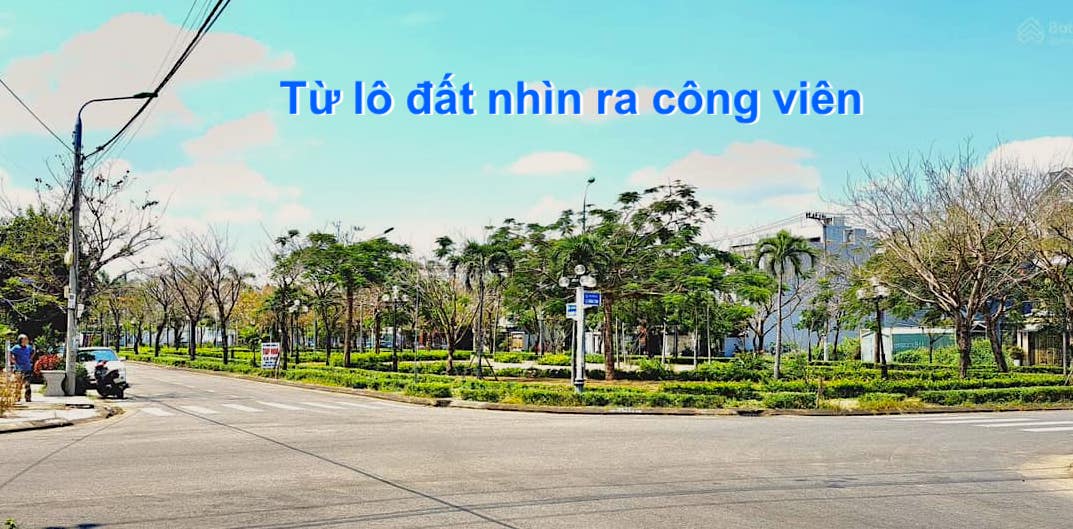 Bán lô góc đảo vip đường Lê Hồng Sơn đối diện công viên