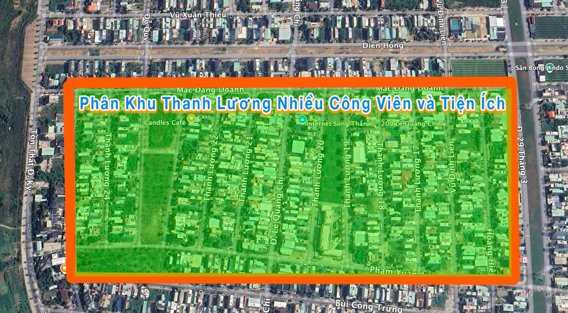 KHU THANH LƯƠNG KHU NHIỀU CÔNG VIÊN VÀ TIỆN ÍCH NHẤT HOÀ XUÂN