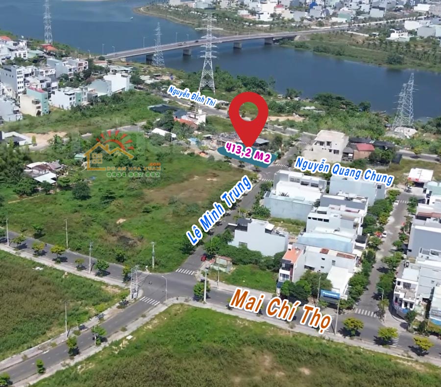 Lô góc siêu to đường Nguyễn Quang Chung và Lê Minh Trung 