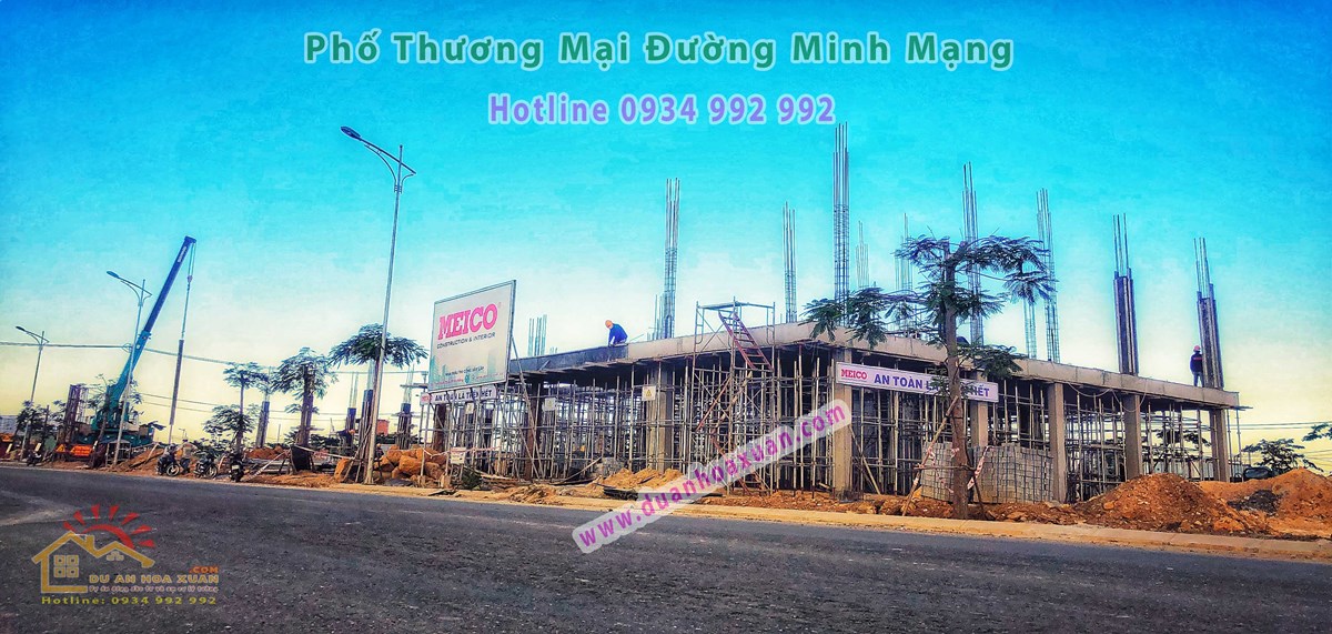 Chính Thức Mở Bán Shophouse đường Minh Mạng thuộc dự án Nam Hoà Xuân 