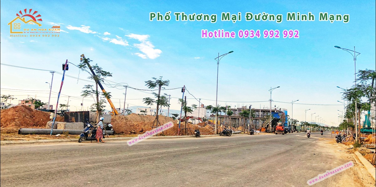 Chính Thức Mở Bán Shophouse đường Minh Mạng thuộc dự án Nam Hoà Xuân 