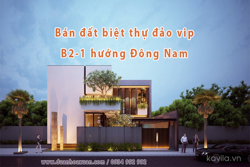 Biệt thự Đảo vip hướng đông nam cơ hội sở hữu đã đến 