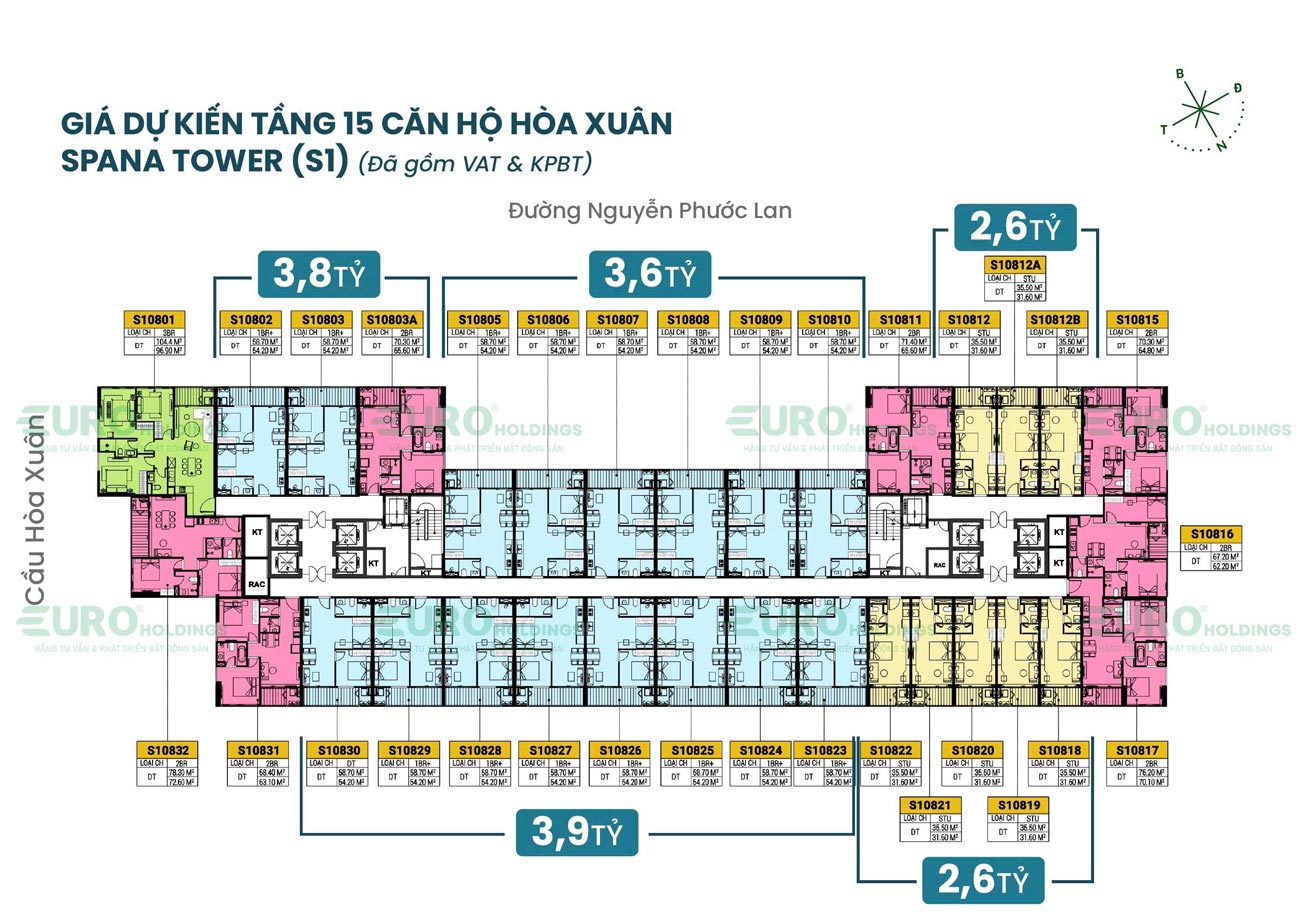 Tổng quan dự án Spana Hoà Xuân