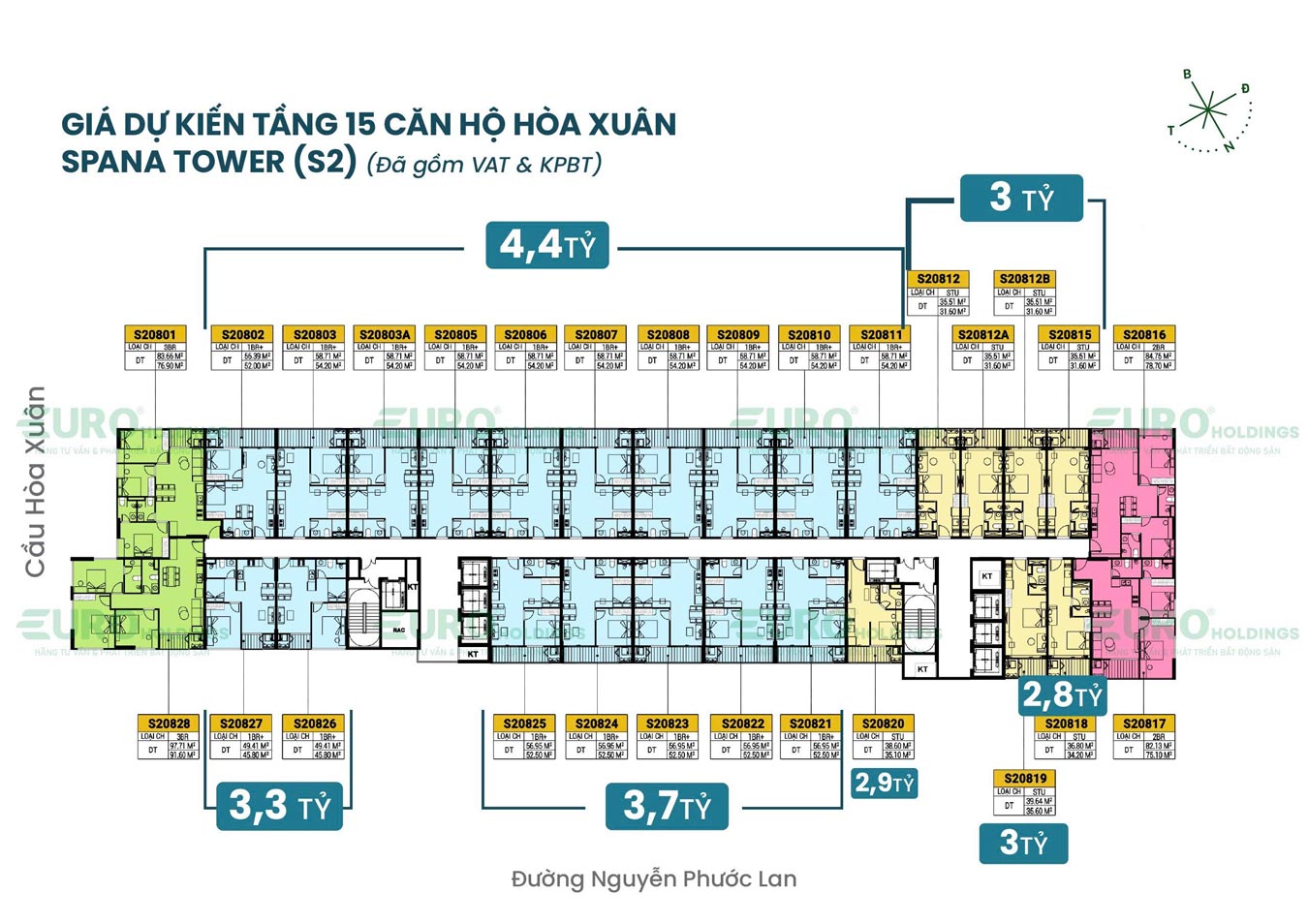 Tổng quan dự án Spana Hoà Xuân