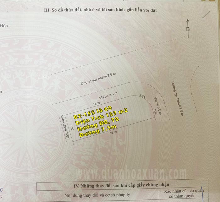 Lô góc đầm sen view công viên B2-155