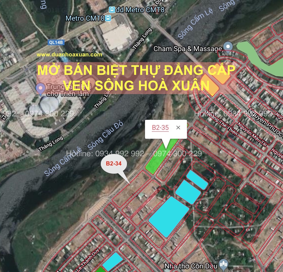 BIệt thự cuối cùng ven sông tại Sinh Thái Hoà Xuân