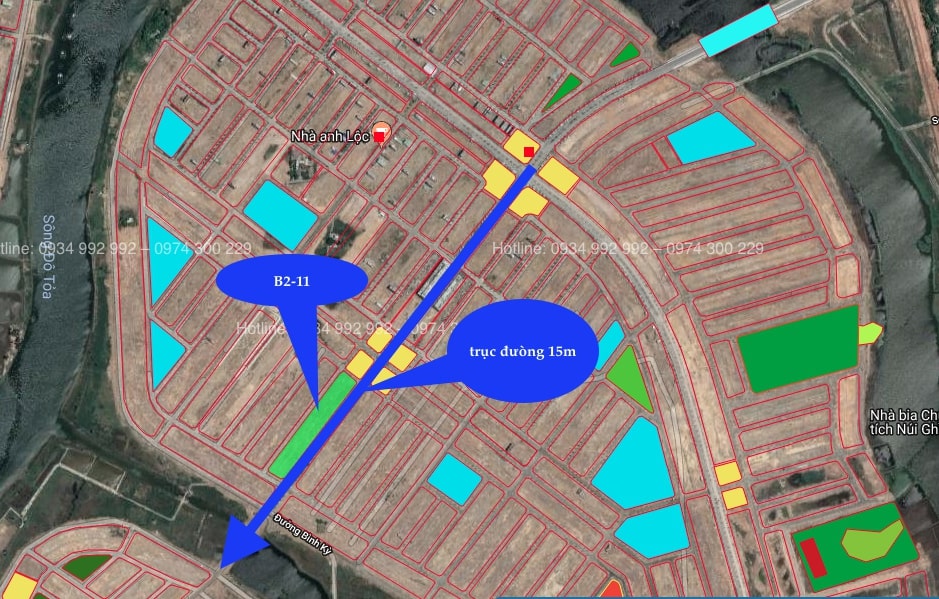 Lô 27 B2-11 sát trục đường 15m, giá rẻ đầu tư