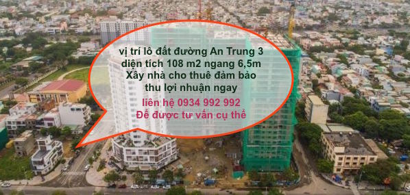Bán đất đường an trung 3 ngay căn hộ monarchy