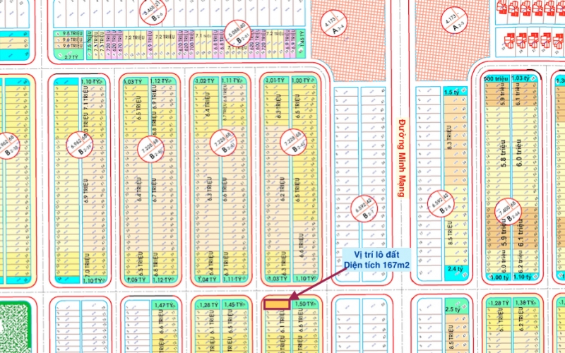 Bán lô 2 mặt tiền khu nam hòa xuân B2.43