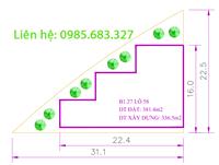 Bán lô đất số 58 B1-27 đảo 2 hòa xuân