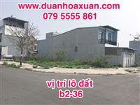 Bán lô Nam Hòa Xuân điện âm 2 mt, vị trí đẹp, giá tốt