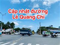 CẬP NHẬT ĐƯỜNG LÊ QUẢNG CHÍ VÀ ĐẤT ĐANG BÁN 