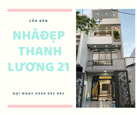 Bán nhà đẹp đường thanh lương 21 hoà xuân