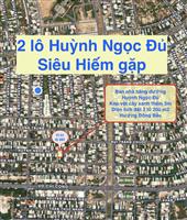 bán 2 lô liền Huỳnh Ngọc Đủ, kẹp vệt cây xanh