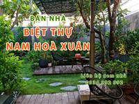 Bán nhà biệt thự nam hoà xuân ngay sau lưng sông 