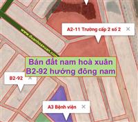 bán lô số 73 b2.92 nam hoà xuân