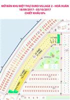 Mở bán lần 3 Biệt thự Euro Village 2 B2-11 