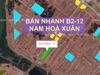 Bán lô 57 B2-12 nam hoà xuân