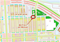 Bán lô số 1 B2-71 nam hoà xuân