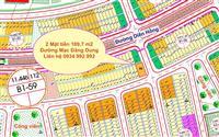2 mặt tiền đối lưng đại lộ trung lương đường Mạc Đăng Dung