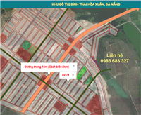 2 lô cực đẹp b2-74 Nam Hòa Xuân gần trung tâm thương mại