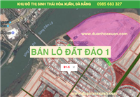 Chỉ có 1 lô duy nhất 2 mặt tiền trước sau đảo 1