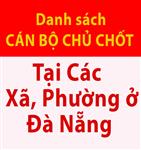 Danh sách cán bộ chủ chốt 93 phường xã trên địa bàn thành phố