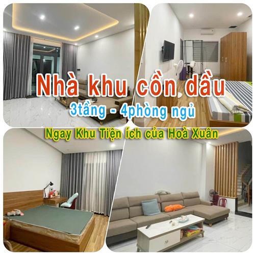 Nhà khu Cồn Dầu ngay trung tâm tiện ích tại hoà xuân